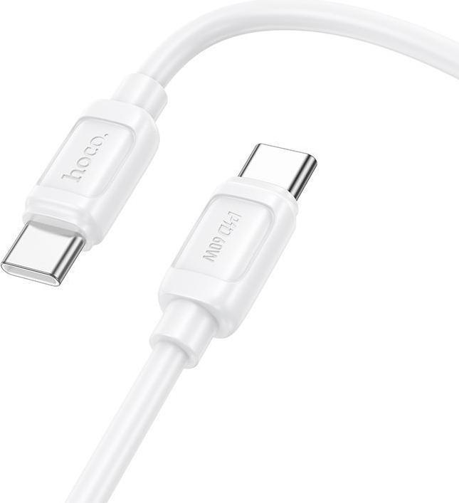 Image du produit Hoco Cable Cable USB C to USB C PD 5A 240W 1 m X115 white (1 m, 240 W)