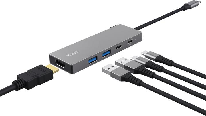 Actual product image Trust 26062 (USB-C, 5 ports)
