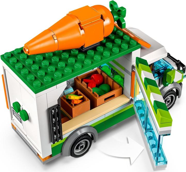 Produktbild LEGO Gemüse-Lieferwagen (60345, LEGO City)