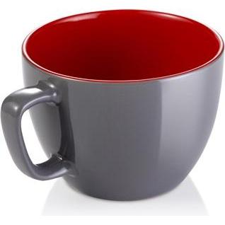 Tescoma, Tasse, Large Mug. Grey "Crema Shine" (144 ml, 1 x)