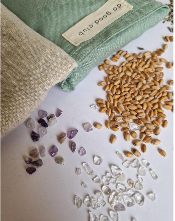 Immagine prodotto Do good club Augenkissen Leinen Lavendel & Edelsteinen