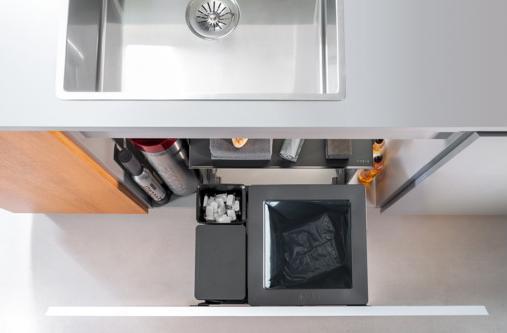 Produktbild Peka Metall Abfall-Auszugsystem PEKA Oeko Complet Aqua L (40 l)