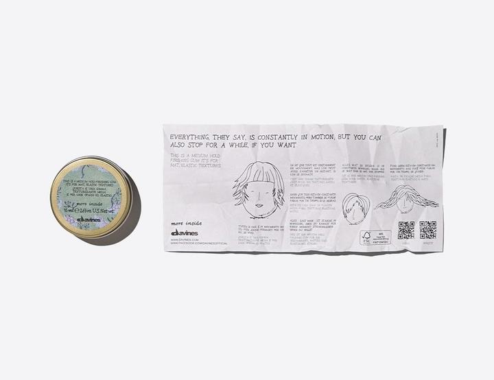 Produktbild Davines Finishing Gum (Haarpaste, 75 ml)