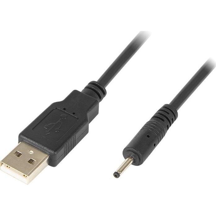 Blow Cavo USB USB-A - DC 0,7 x 2,5 mm 1,5 m Czarny (66-079) (1.50 m), Cavo USB