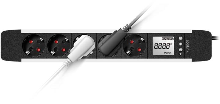 Produktbild LogiLink Prüfen (5 x, CEE 7/3, 1.40 m)