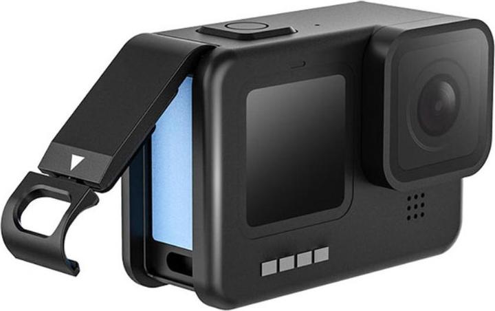 Image du produit Ueli Express Couvercle de la batterie avec ouverture de chargement (GoPro Hero 11, GoPro Hero 9, GoPro Hero 12, GoPro Hero 10)