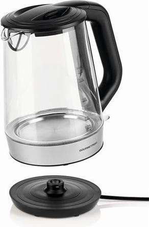 Produktbild Gourmetmaxx Wasserkocher 1.7 l, Schwarz/Transparent (1.70 l)