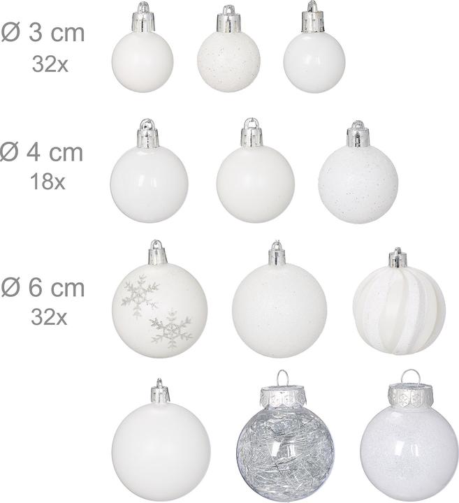 Actual product image Relaxdays christmas decorations (101 -part)