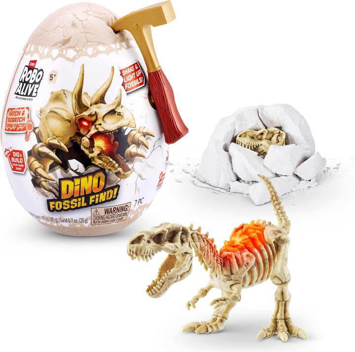 Produktbild Zuru ROBO ALIVE Dino Fossil Find Mini Surprise Egg ass.