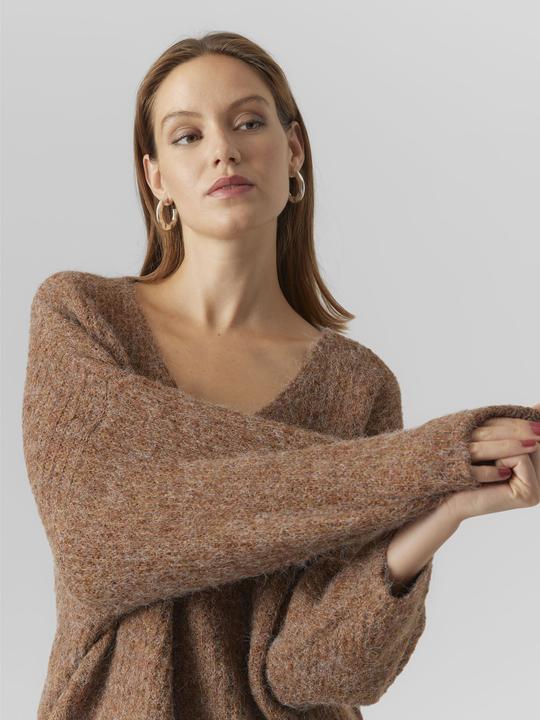 Produktbild Vero Moda VMJULIE 7/8 V-NECK BLOUSE GA REP EXC Strickpullover (S)