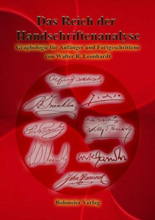 Produktbild Das Reich der Handschriftenanalyse (Deutsch, Walter R. Leonhardt, 2010)