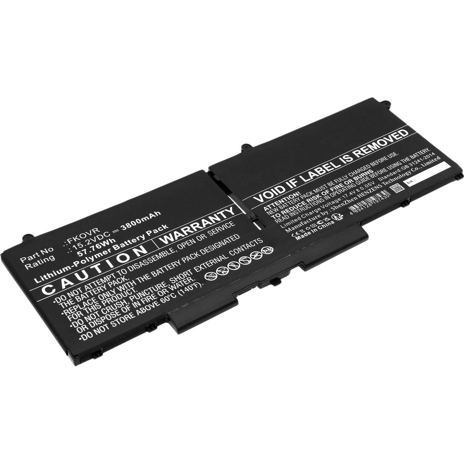 HP Batt 4C 53Wh 3.45Ah, Notebook Akku