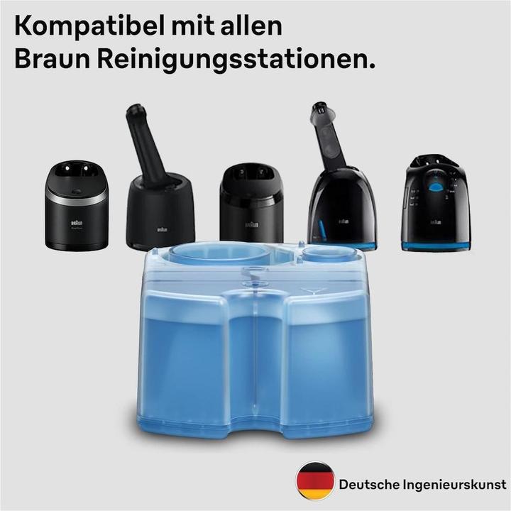 Image du produit Braun Braun CCR 6+2 Station de nettoyage pour rasoirs Cartouches de recharge (8 x)