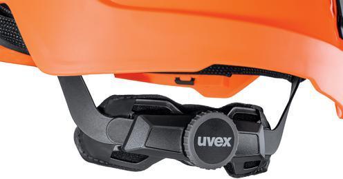 Actual product image Uvex Safety Safety helmet pronamic alpine 9735230 orange with vents (51 - 63 cm)