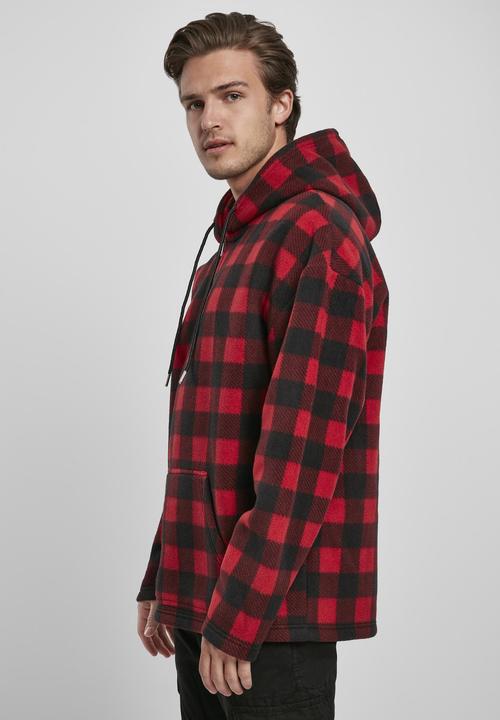 Produktbild Urban Classics Patterned Polar Fleece Half Zip Hoody (S)