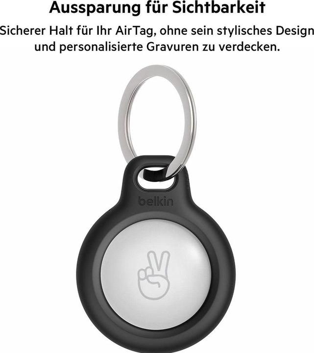 Produktbild Belkin AirTag Schlüsselanhänger 2er Set