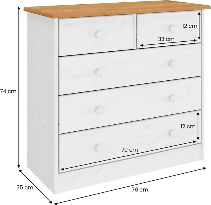 Produktbild IDIMEX Rondo (79 x 35 x 74 cm)