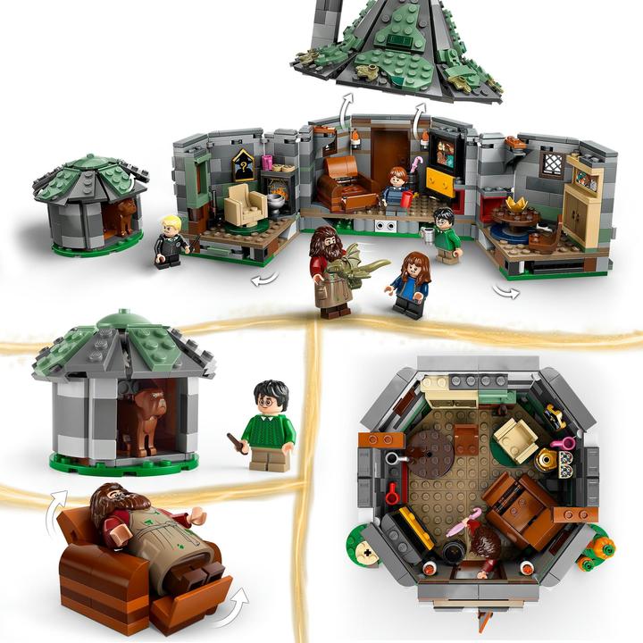 Productafbeelding LEGO Hagrids hut: een onverwacht bezoek (76428, LEGO Harry Potter)