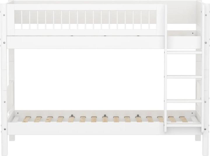 Actual product image Flexa White bunk bed with struts (90 x 200 cm)