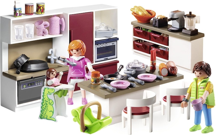 Produktbild Playmobil Grosse Familienküche (9269, Playmobil City Life)
