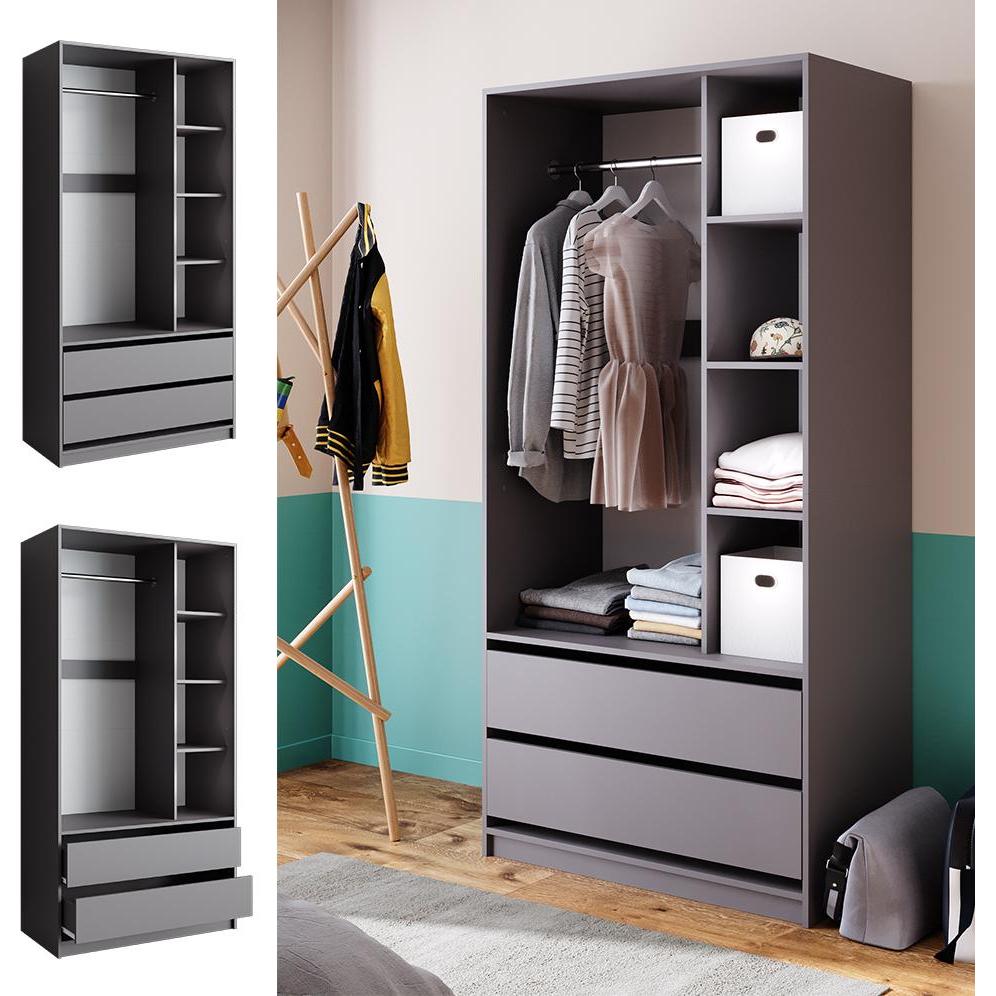 Thumbnail - Vicco, Kleiderschrank, Elmo (100 x 50 x 200 cm)