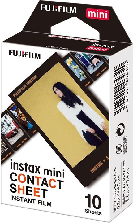 Actual product image Fujifilm Contact Sheet (Instax Mini)