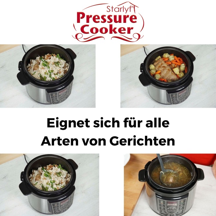 Actual product image Starlyf Pressure Cooker (CH plug)