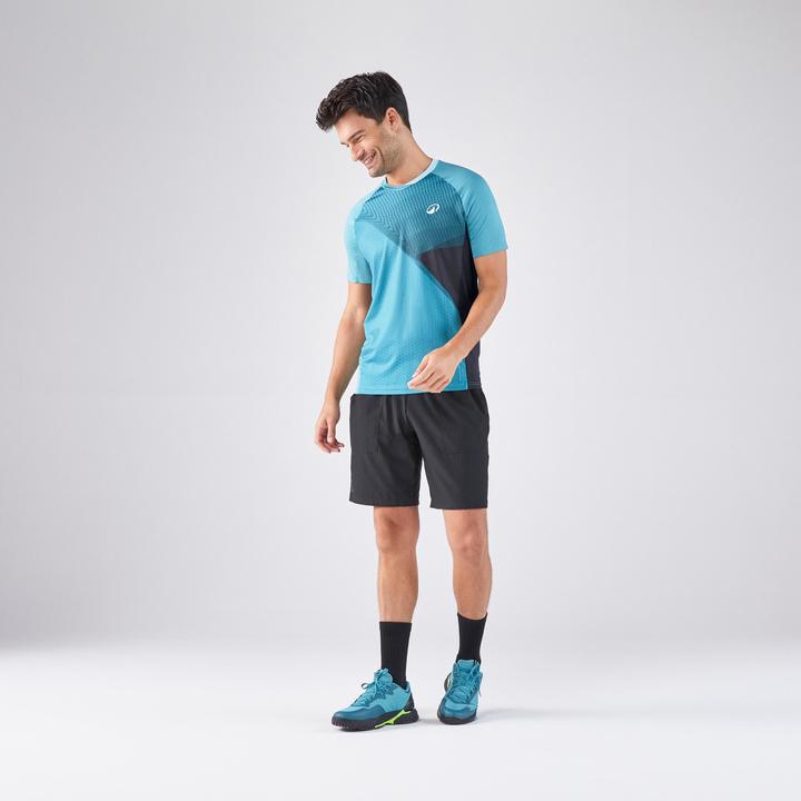 Immagine prodotto Kuikma Herren Padel T-Shirt technisch - 900 blau/schwarz (S)