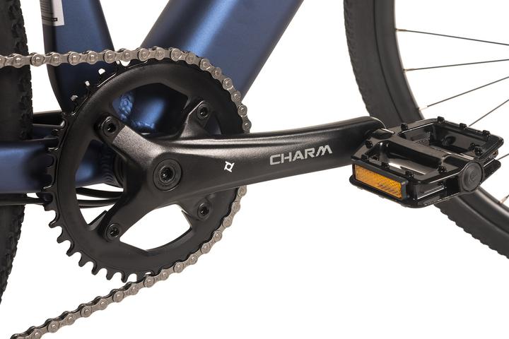 Actual product image Adore E-Gravelbike 28" Alu Gravel Tourenfahrrad GTR-770 Heckmotor 35NM / 9,8Ah Dunkelblau (52 cm)