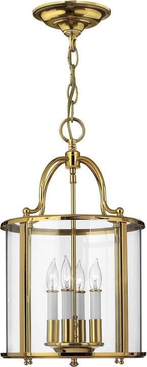 Produktbild Elstead Lighting Gentry Hängeleuchte E14 4-fach Poliertes Messing (E14)