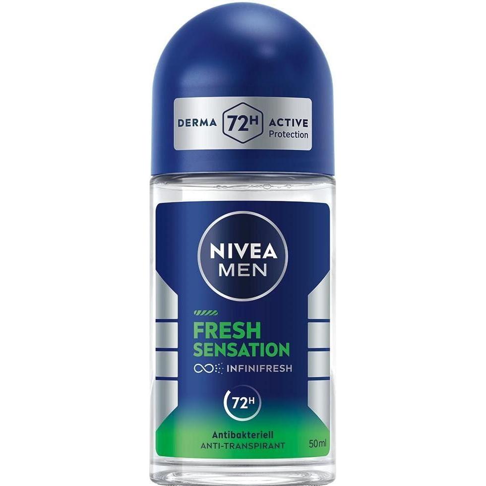 Nivea Men Uomo Deodorante, Fresh Sensation Roll-On (Roll-On, 50 Ml)
