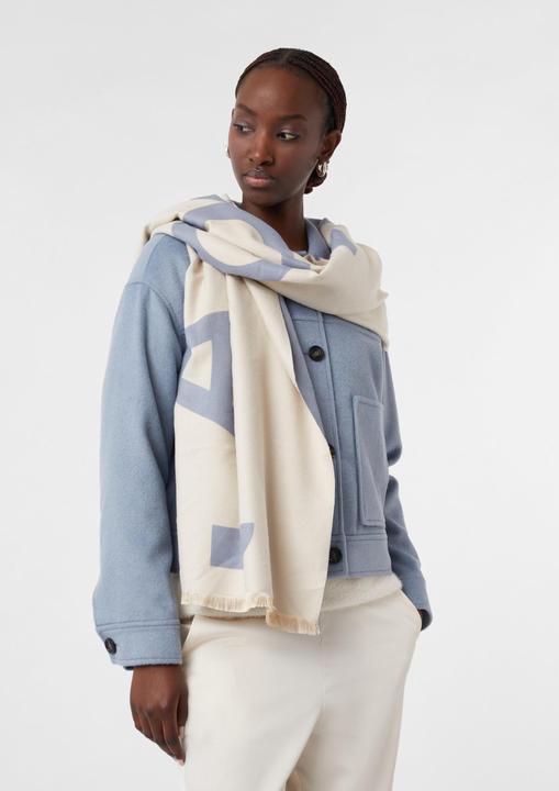 Immagine prodotto Comma Tuch Tuch aus Viskosemix mit Fransen