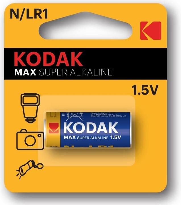 Image du produit Kodak MAX LR1 N Pile alcaline à usage unique - Pile (1 pcs, N)