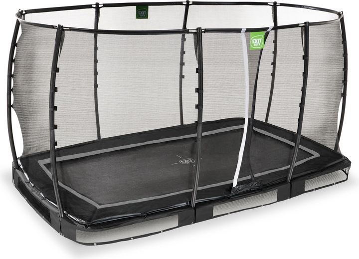 Produktbild Exit Allure Premium Bodentrampolin 214x366cm - schwarz (783240 cm)