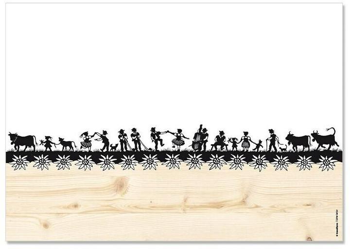 Produktbild Trendform Papiertischset SWISS TRADITION 7 (12 Stk., 42 x 29.70 cm)