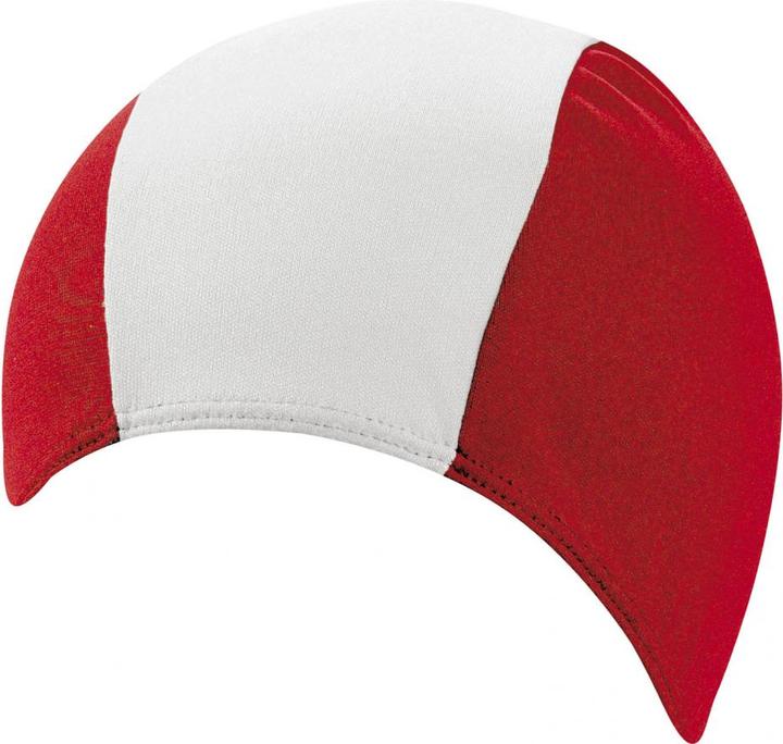 Actual product image Beco Men's zwemmuts van textiel cap, red/white, one size EU