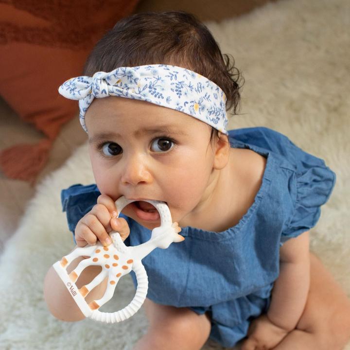 Image du produit Sophie de Giraf So'Pure Bijtring zacht in witte geschenkdoos