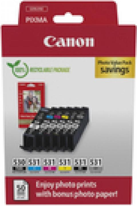 Canon PGI-530 / CLI-531 Photo Value Pack (M, C, Y, BK, GY, PGBK)