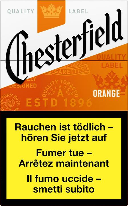 Actual product image Chesterfield Orange Box (10 pcs.)