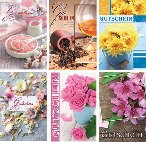 Produktbild Magni Glückwunschkarten Gutschein 100 Stück 6fach sortiert (100 Stk.)