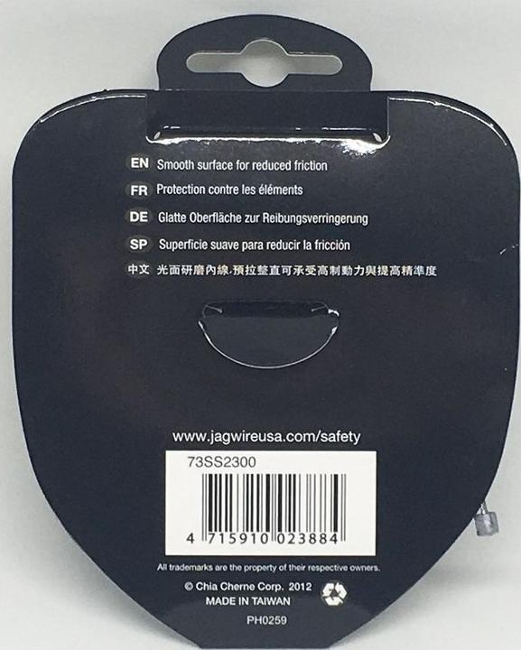 Actual product image Jagwire Câble de Dérailleur HYPER Inox 1.1x2300 Shimano Sram