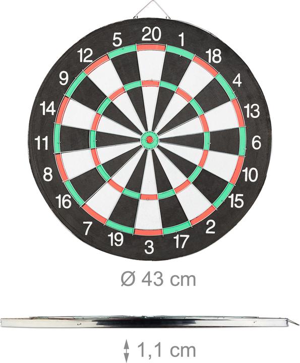 Produktbild Relaxdays Dartscheibe X1