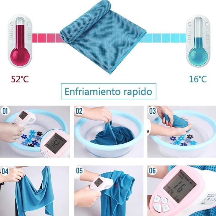 Immagine prodotto Swissdetector Asciugamano sportivo ad asciugatura rapida - Contenitore in silicone - Viola (90 x 30 cm)