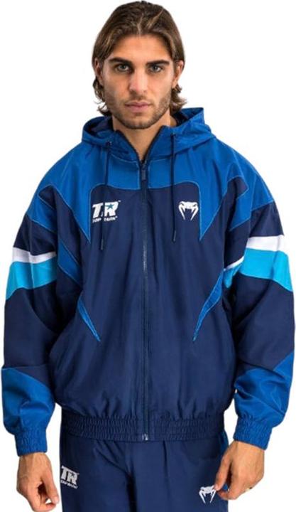 Venum X Top Rank Original Hooded Tracksuit Jacket Navy Blue (S)