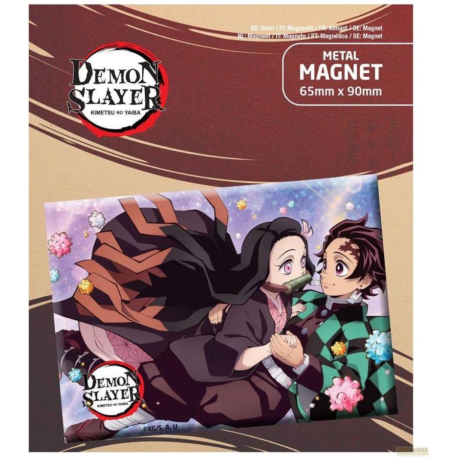 Thumbnail - POPbuddies, Magnet, Demon Slayer: Kimetsu no Yaiba Magnet Tanjiro & Nezuko