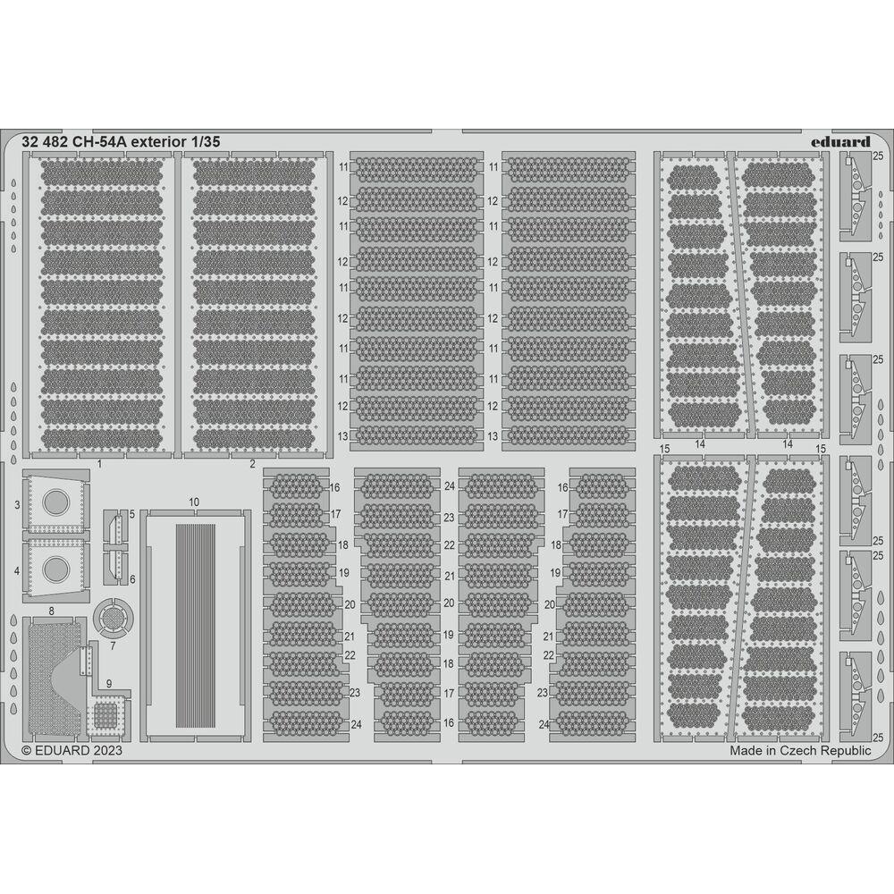 Eduard CH-54A exterior 1/35 ICM
