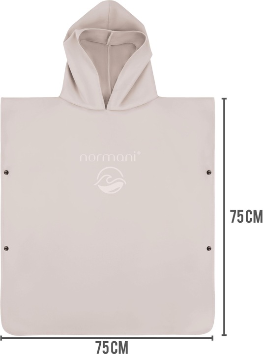 Actual product image Normani Children's bathing poncho made of microfibre Manati - 8921 (One size)