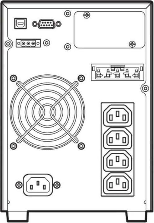 Immagine prodotto Riello Sistema UPS on line da 700VA a 3000VA SEP 1000 - UPS on line (1000 VA, 800 W, Doppio convertitore online UPS)
