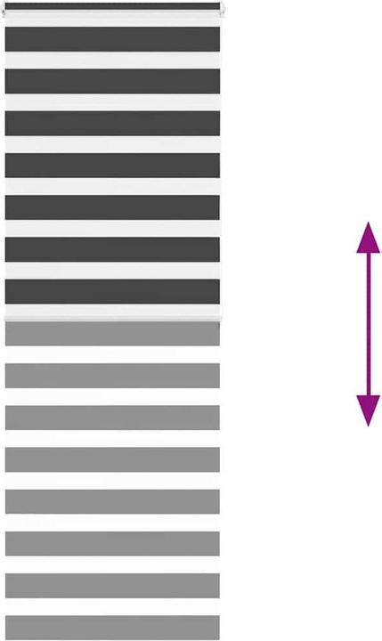 Produktbild vidaXL Zebra-Jalousie (85 x 200 cm)