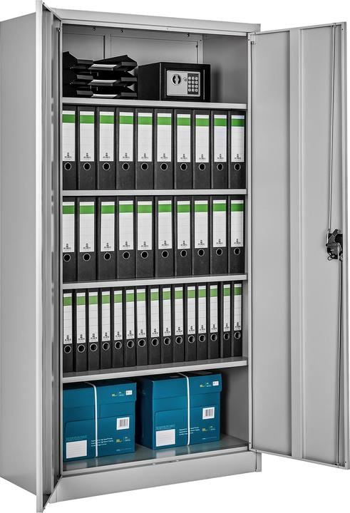Immagine prodotto tectake Armadio per archiviazione (180 x 80 x 40 cm)